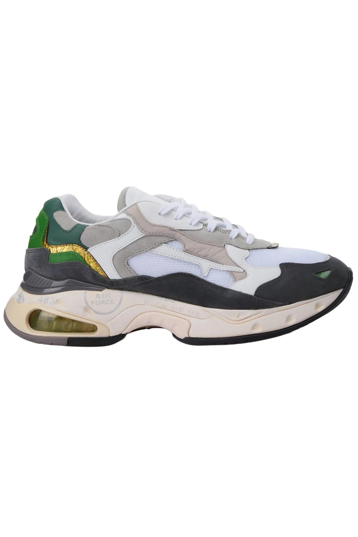 Sharky Air Çok Renkli Kalın Taban Erkek Sneaker