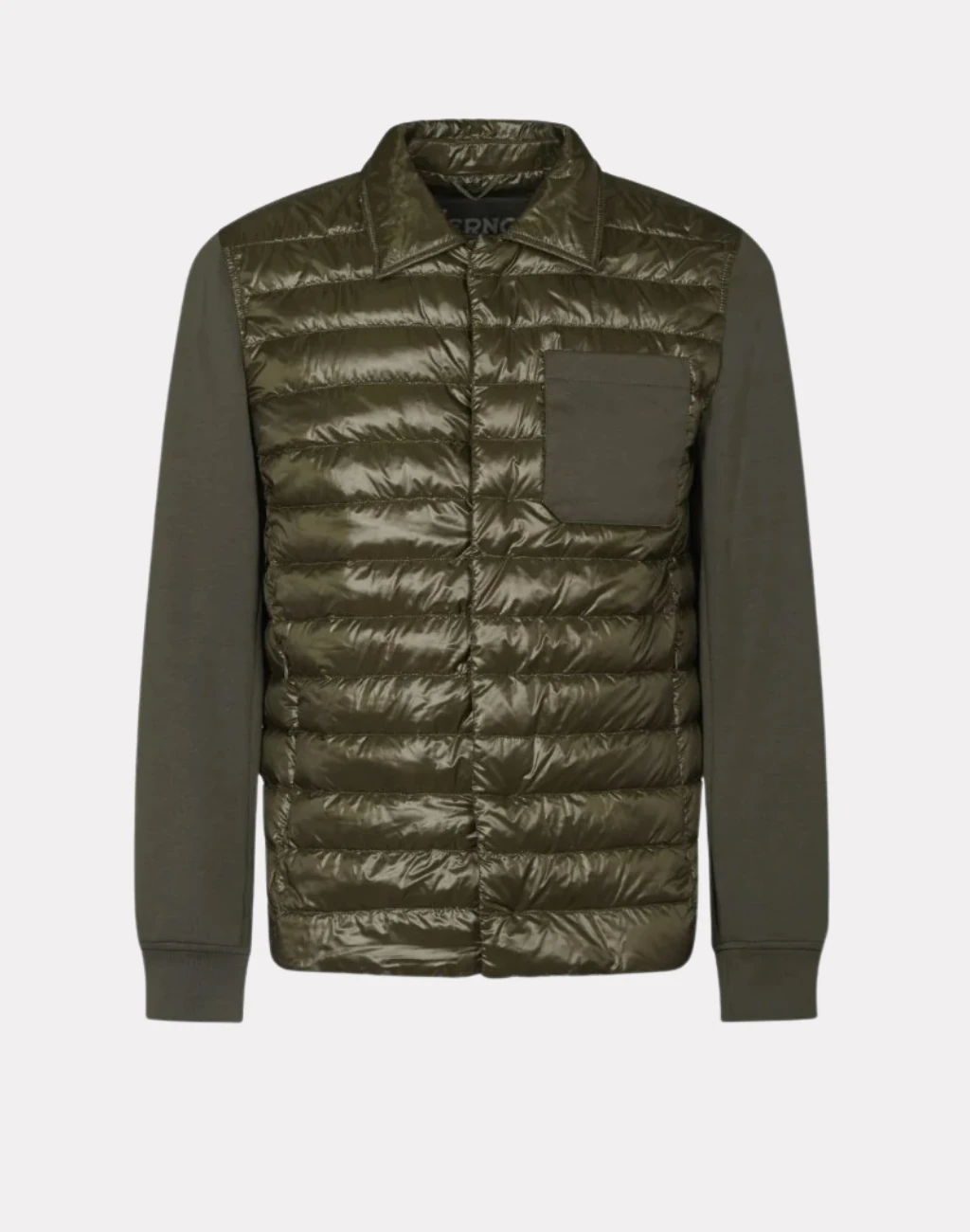 Panelli Kaztüyü Kolu Triko Ceket