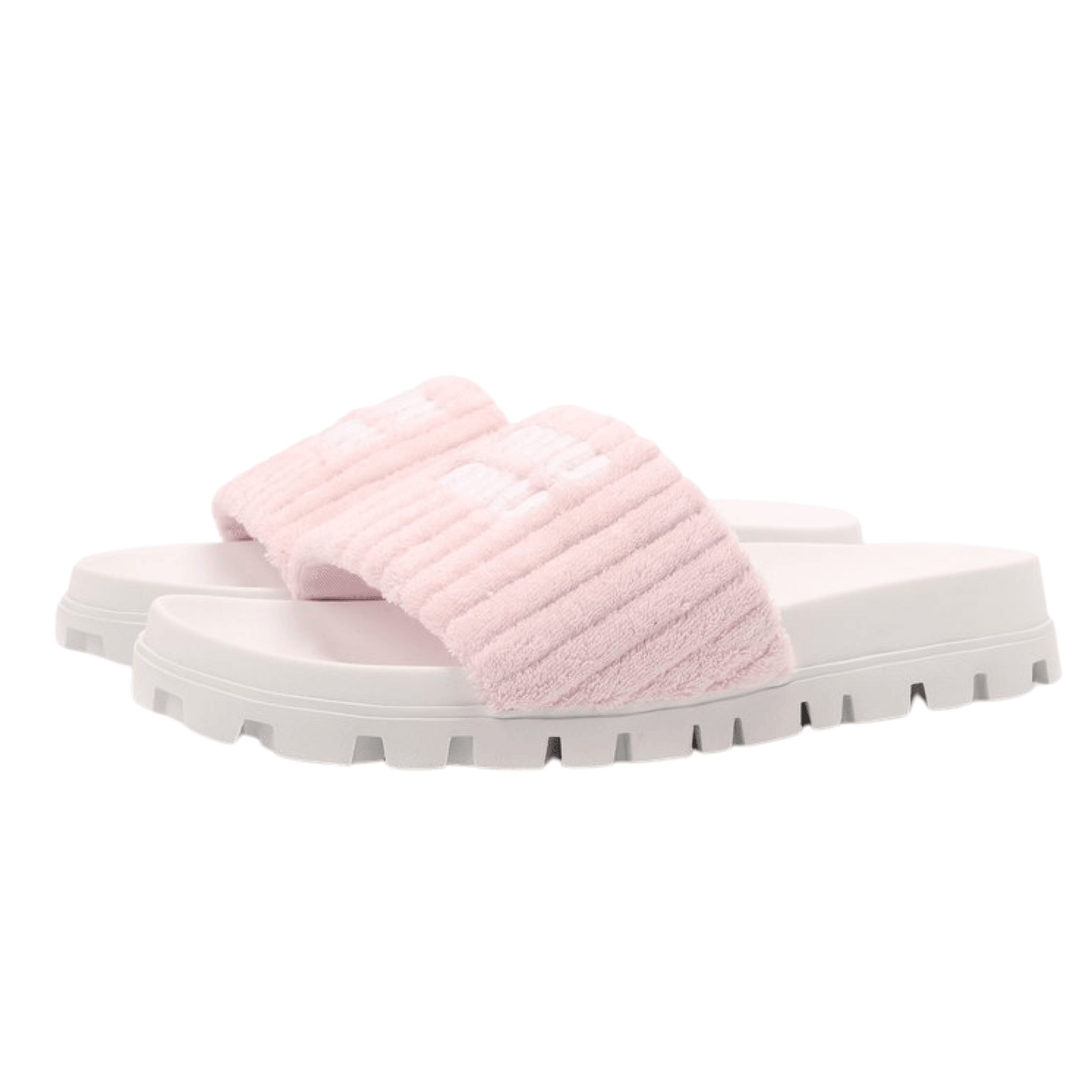 Pembe Terry Cloth Terlik