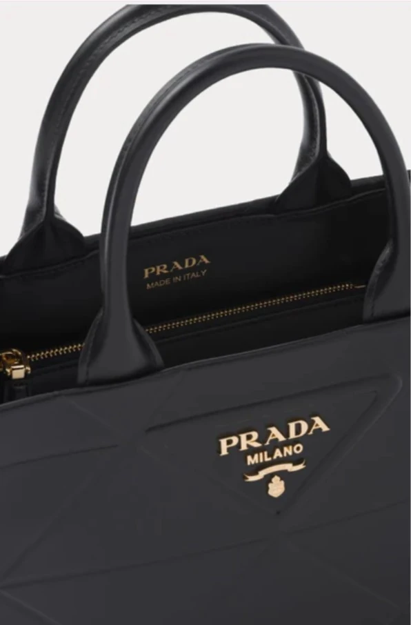 Metal Logolu Deri Çanta