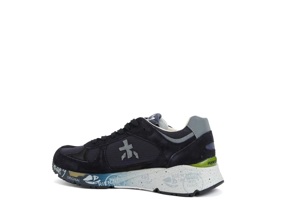 Siyah Logo Detaylı Erkek Sneaker