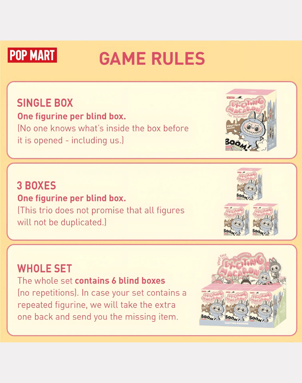Labubu Exciting Macaron Blind Box