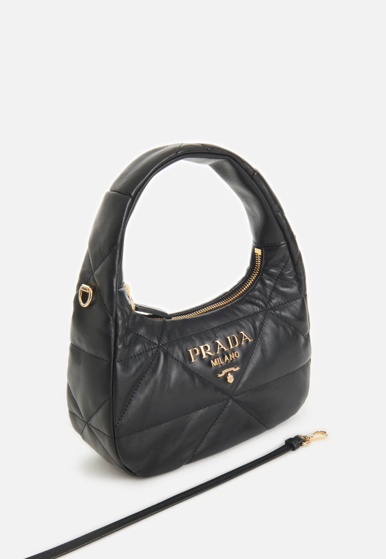 Nappa Stitched Mini Leather Bag