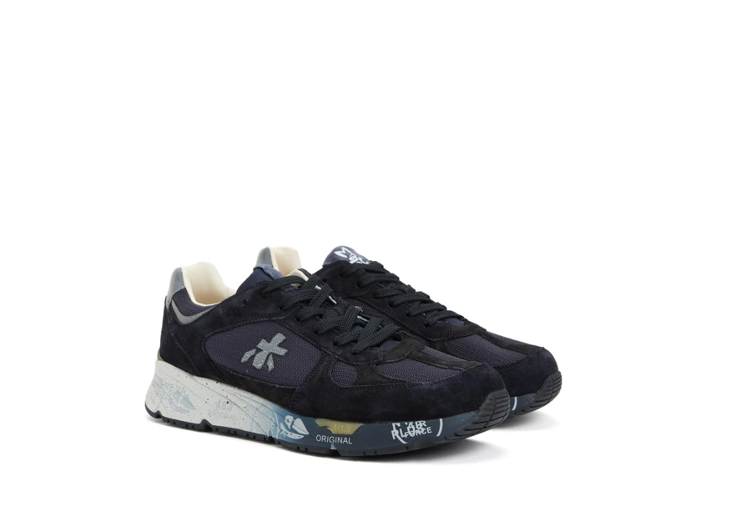 Siyah Logo Detaylı Erkek Sneaker