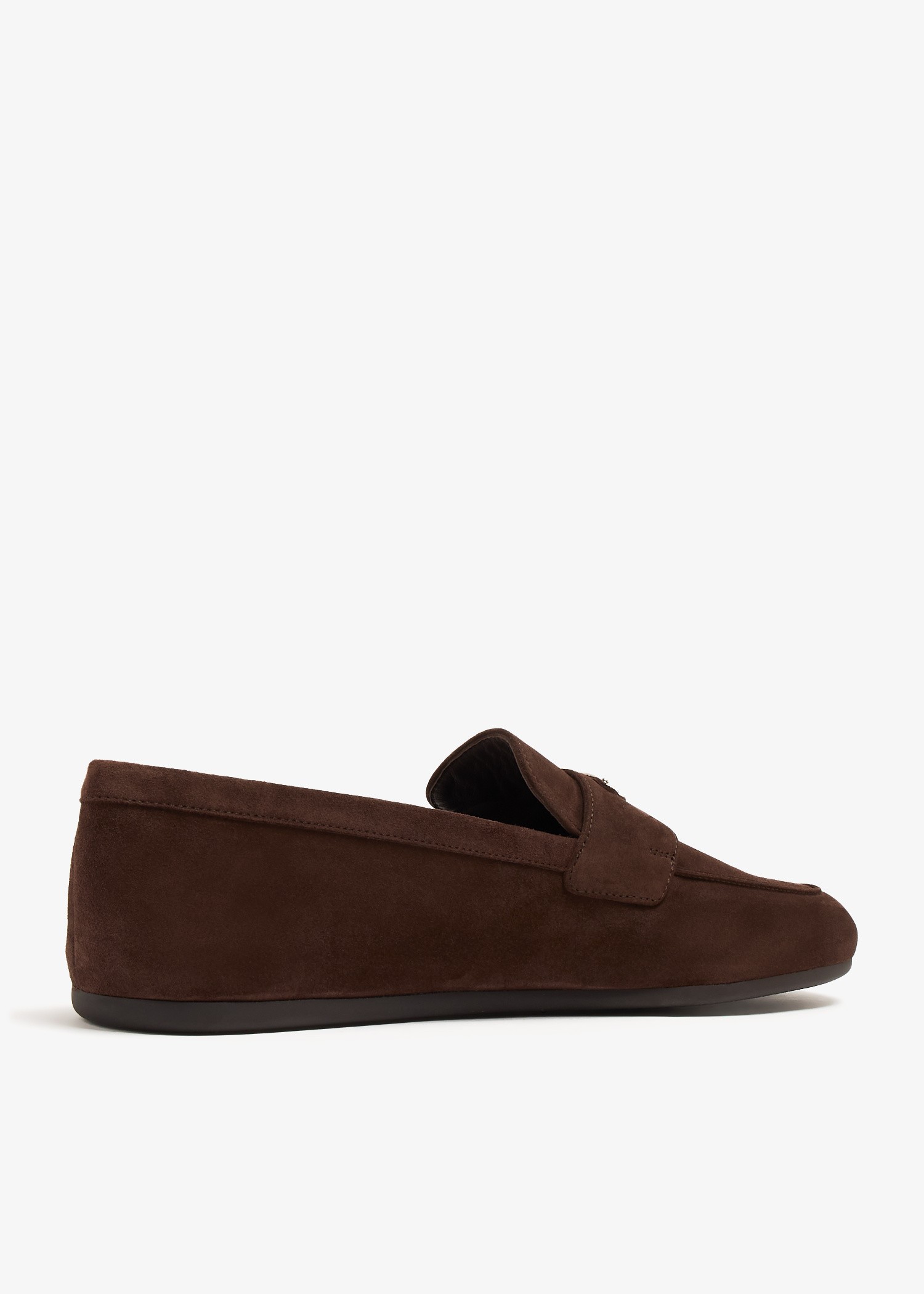 Kahverengi Süet Loafers
