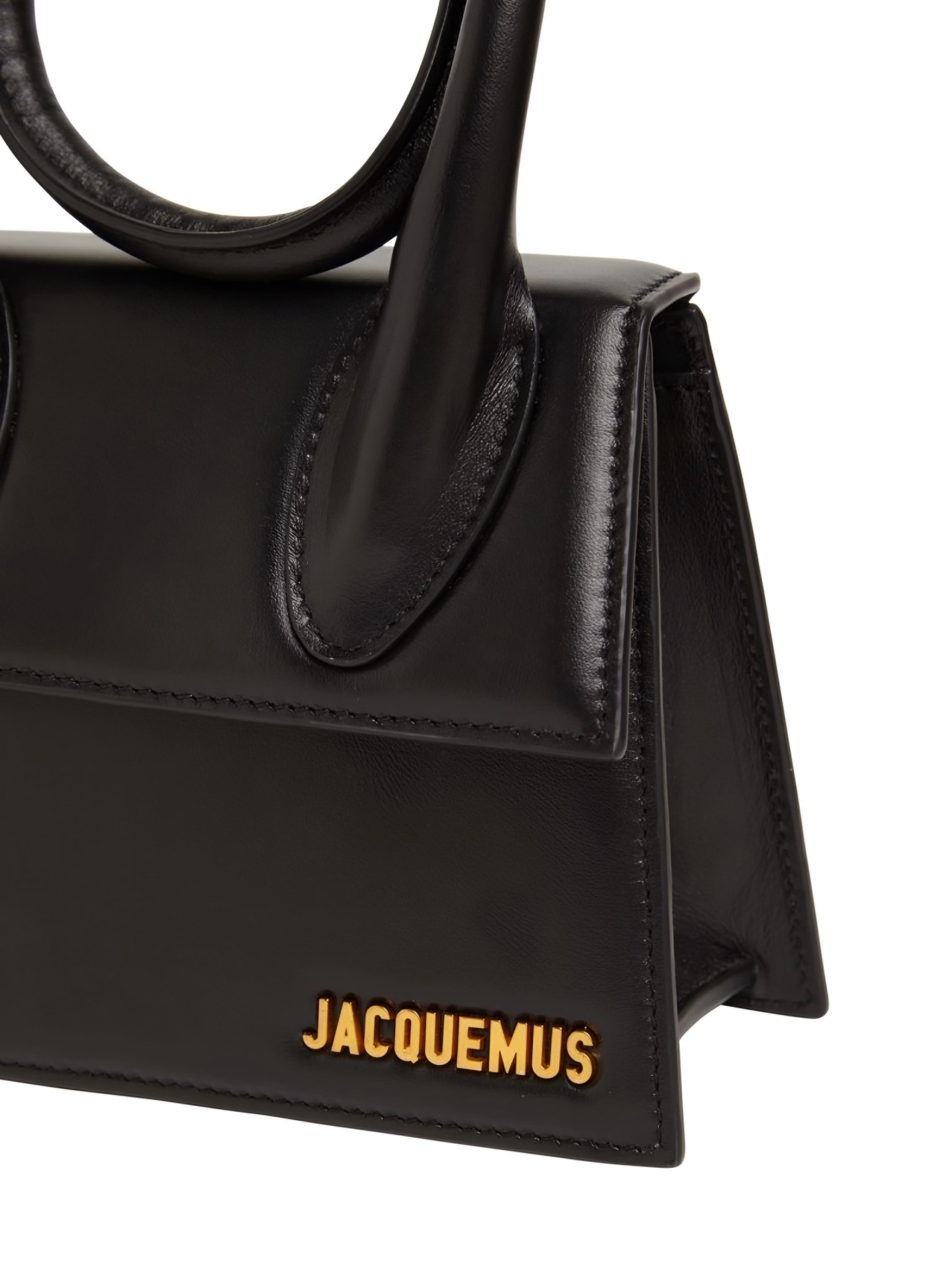 Le Chiquito Leather Top Handle Bag
