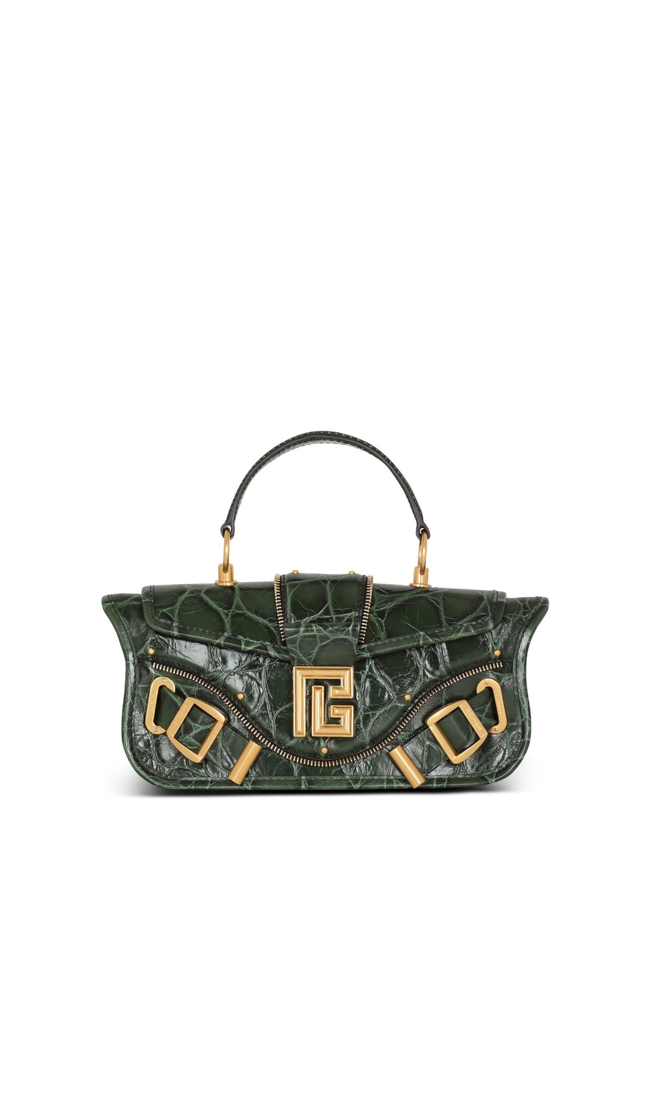 Blaze Crocodile-embossed Bag