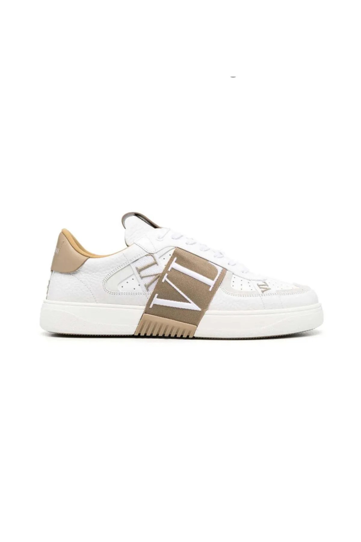 VL7N Siyah Erkek Deri Sneaker