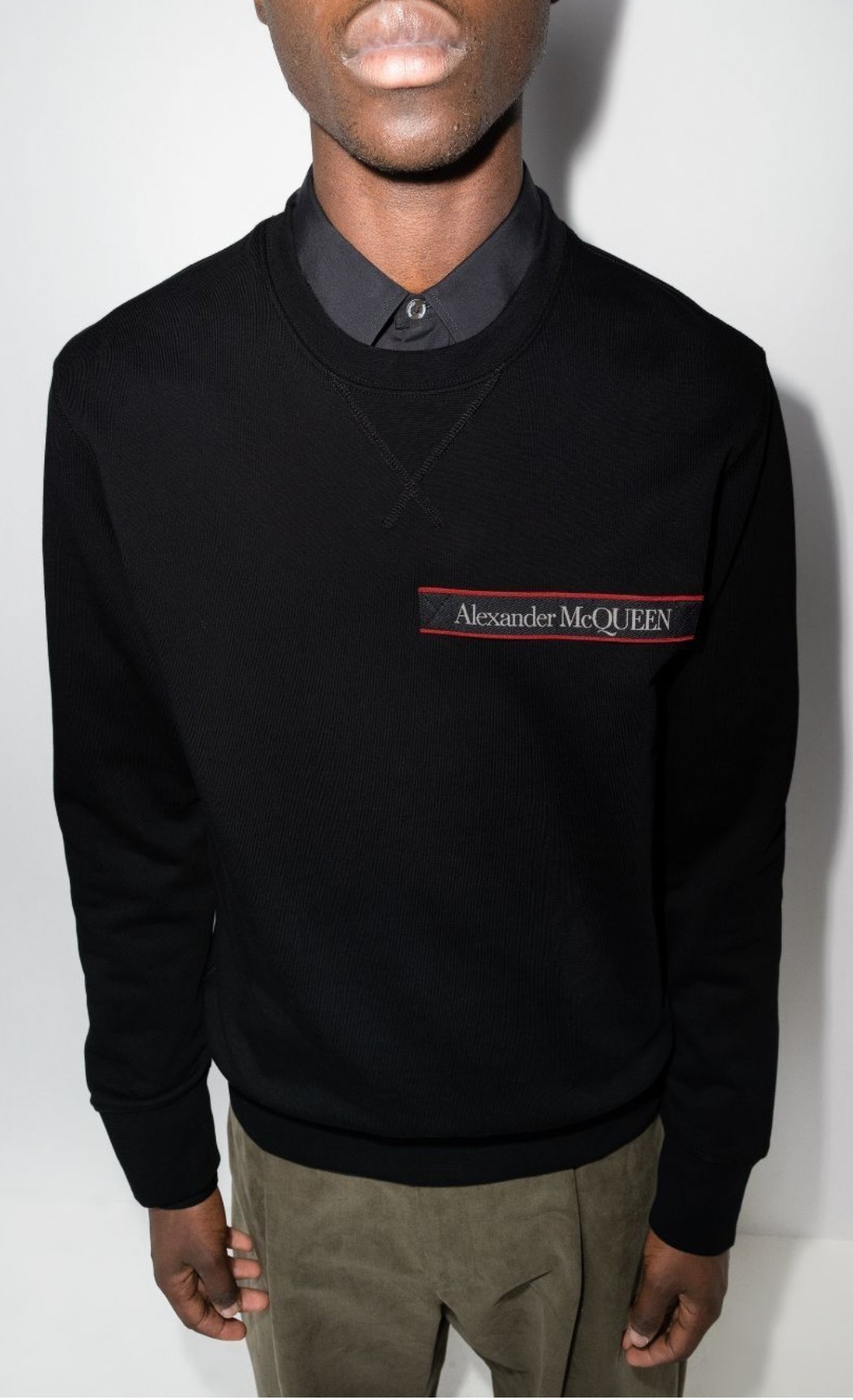 Logo Aplique Men Sweatshirt