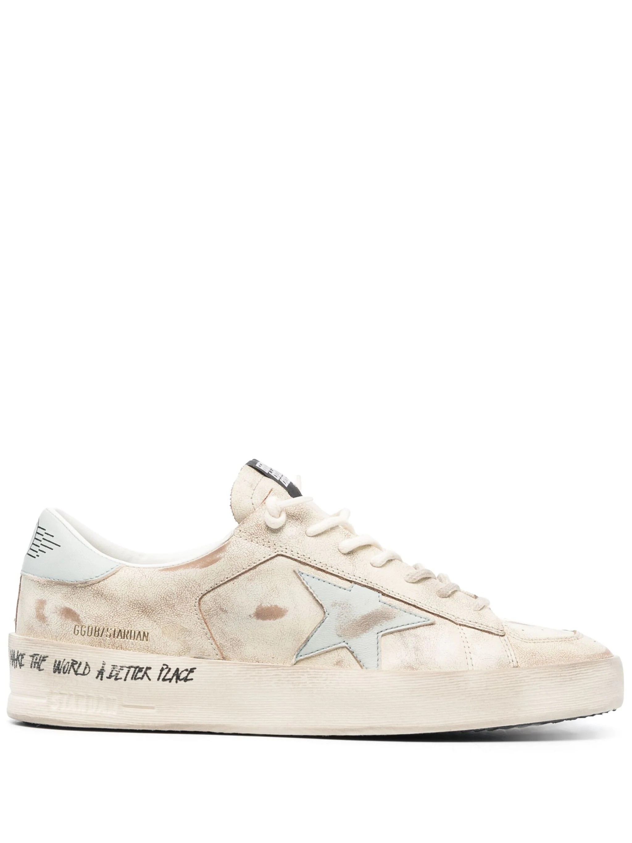 Stardan Distressed Low-top Sneakers