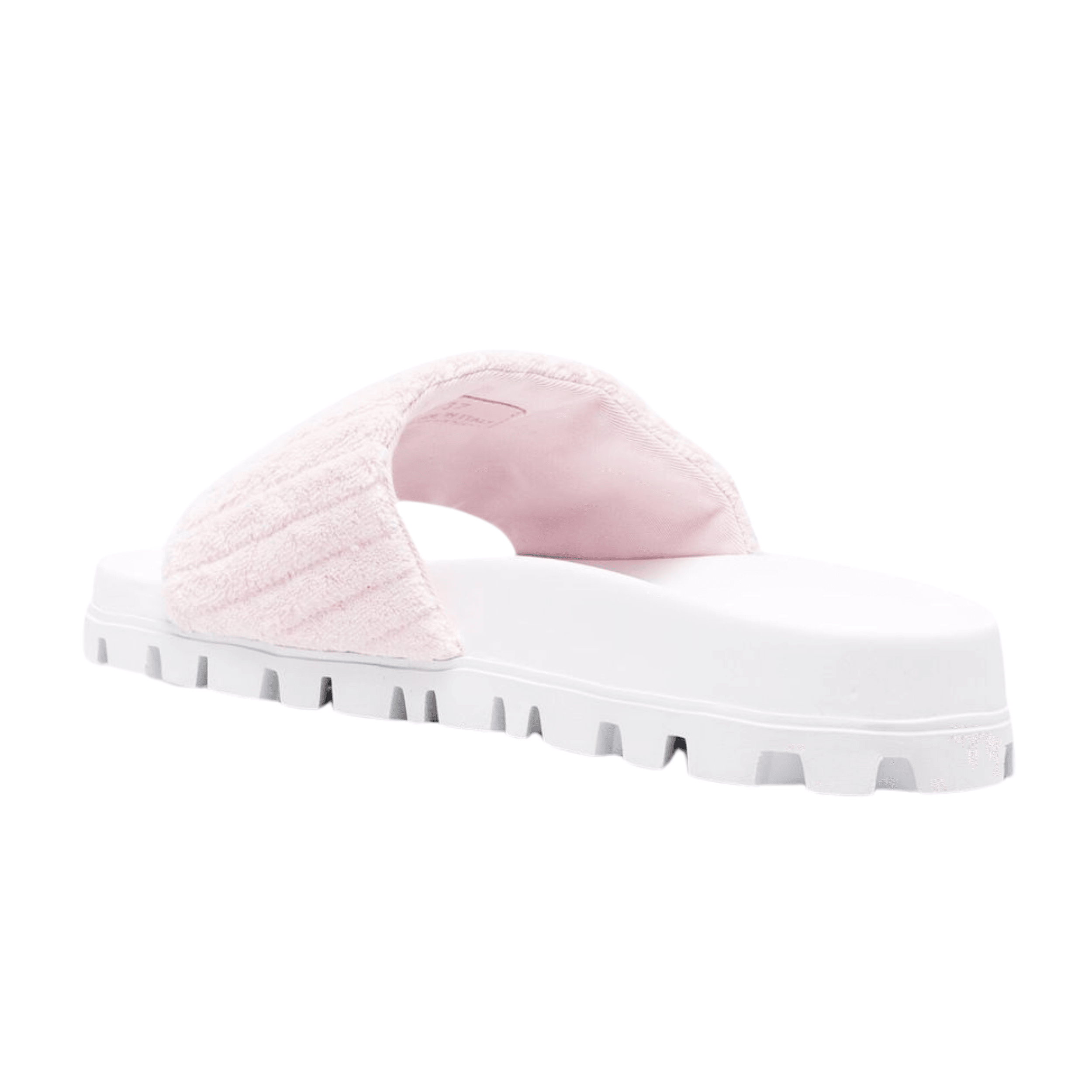 Pembe Terry Cloth Terlik