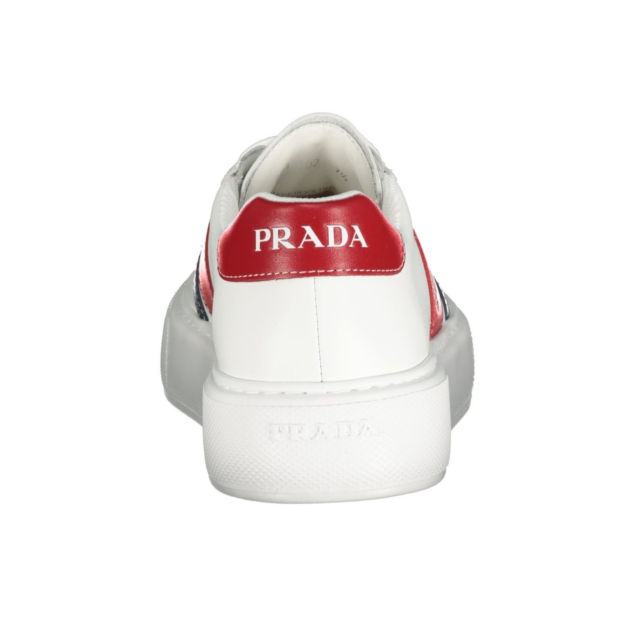 Prada Thick Sole White Sneakers