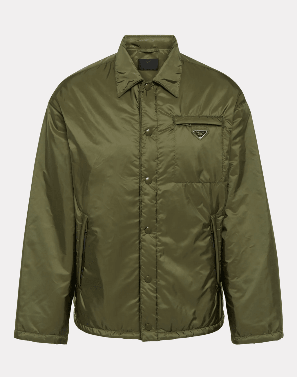 Re-Nylon Oversize Erkek Ceket