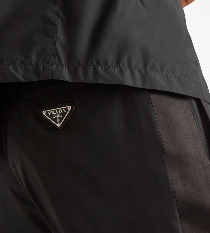 Re-Naylon Metal Logolu Pantolon