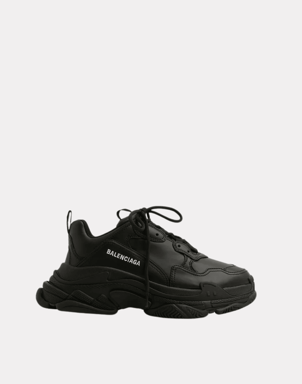 Triple S Erkek Siyah Sneaker
