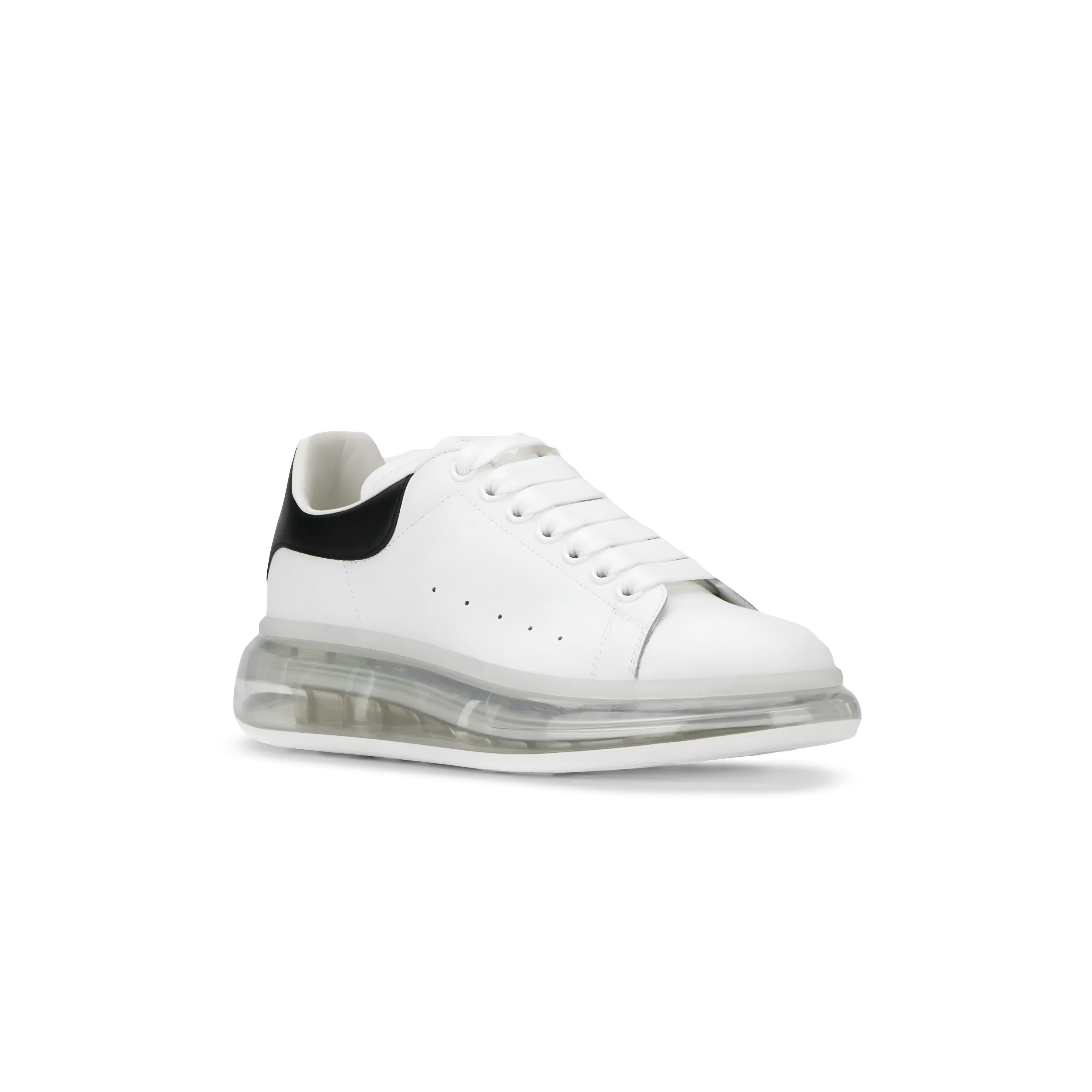 Oversized Leather Platform Sneakers
