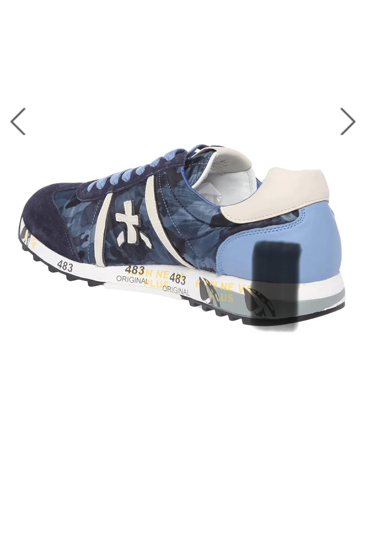 Logolu Erkek Deri Sneaker