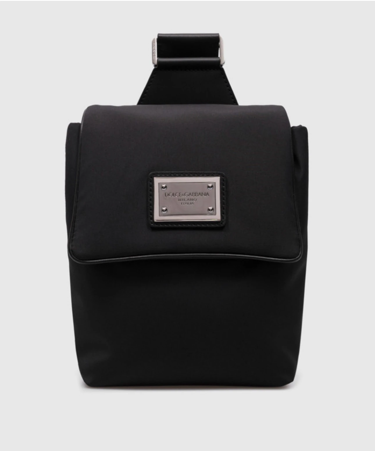 Siyah Logolu Erkek Çanta