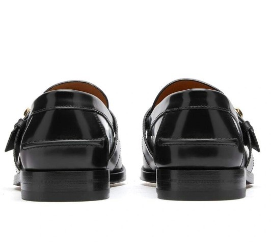 Interlocking G Leather Loafers