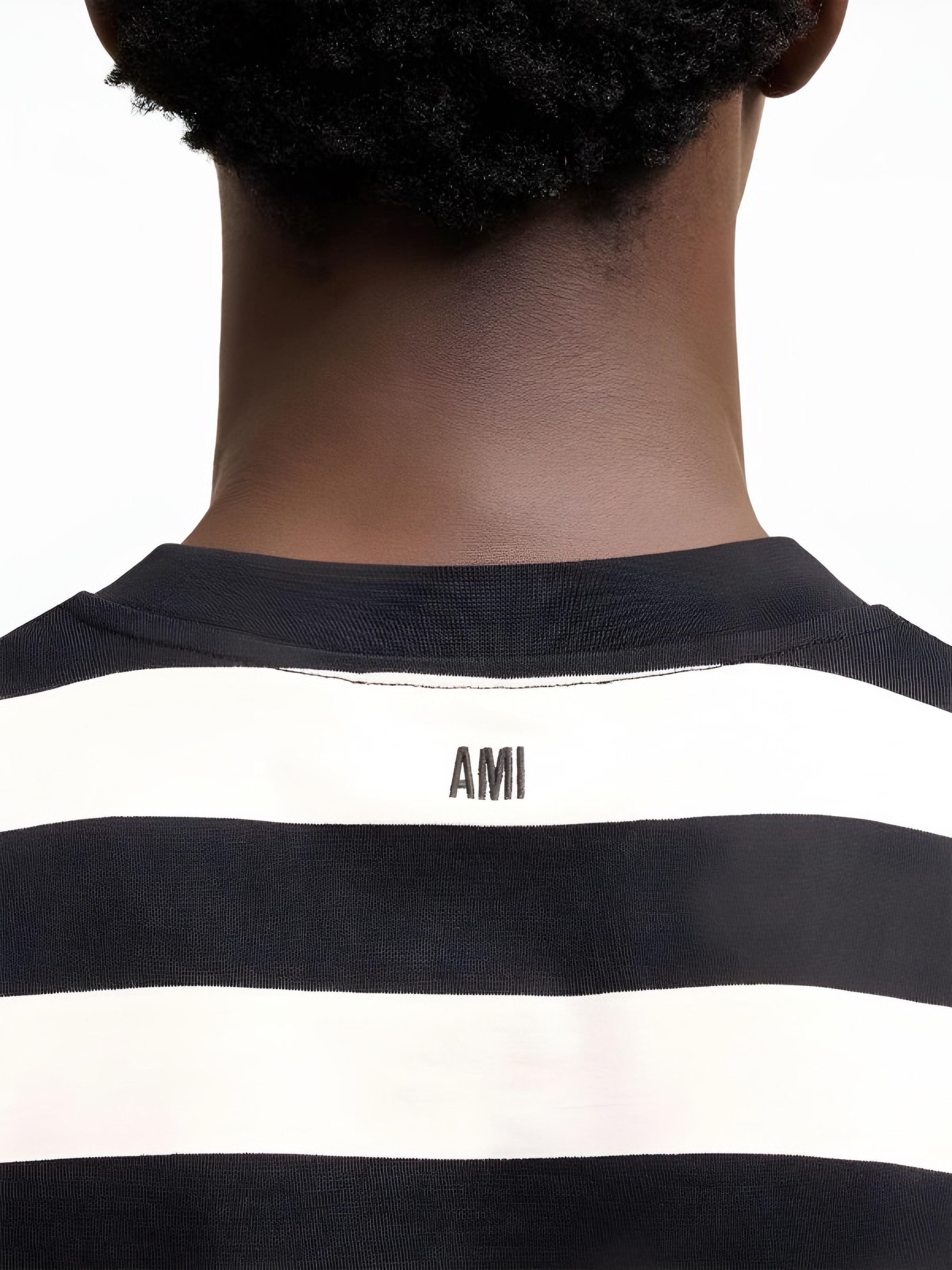 Ami De Coeur Striped Unisex T-shirt