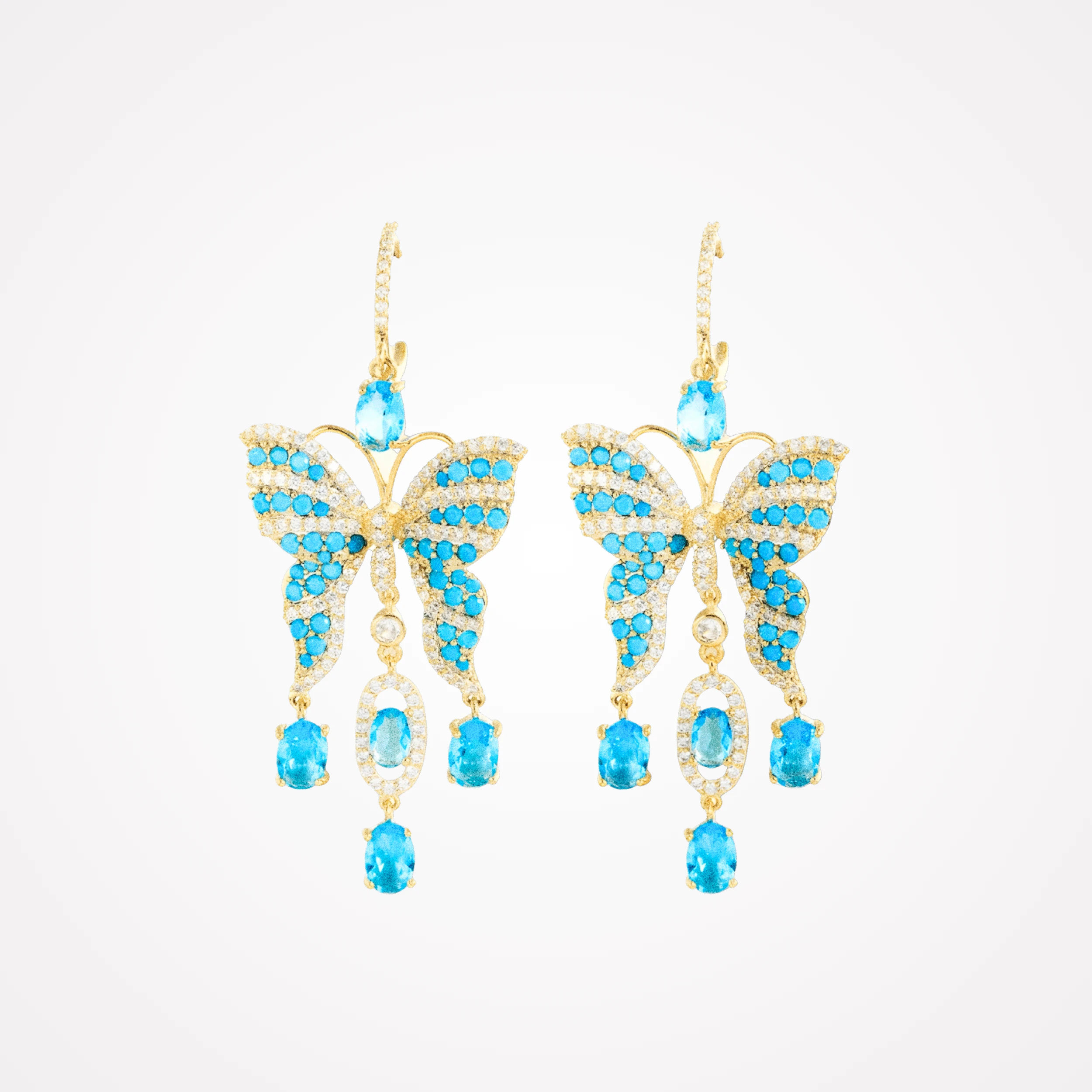 Le Reve Du Papillion Zirkon Küpe