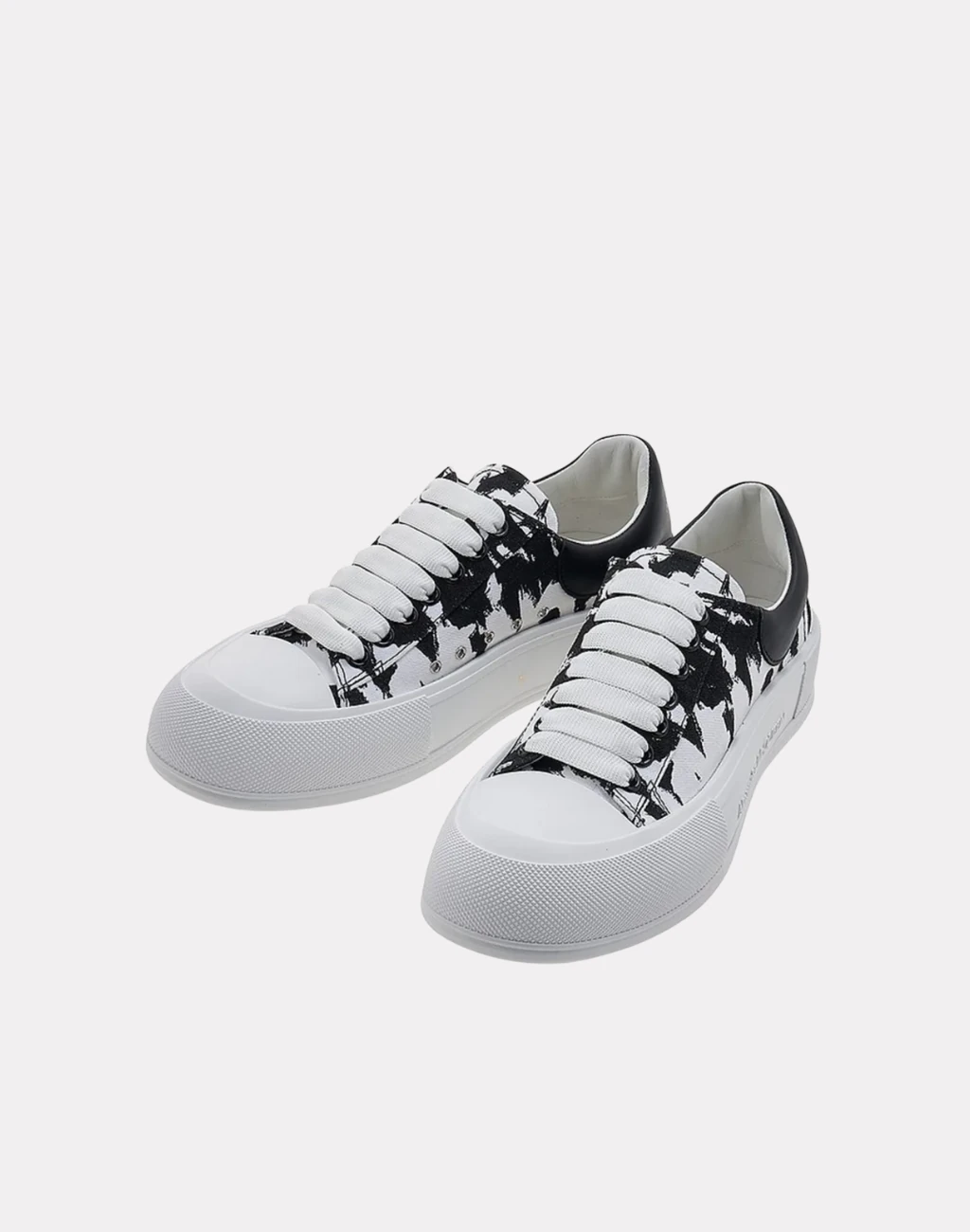 Kauçuk Taban Graffiti Desenli Erkek Sneaker