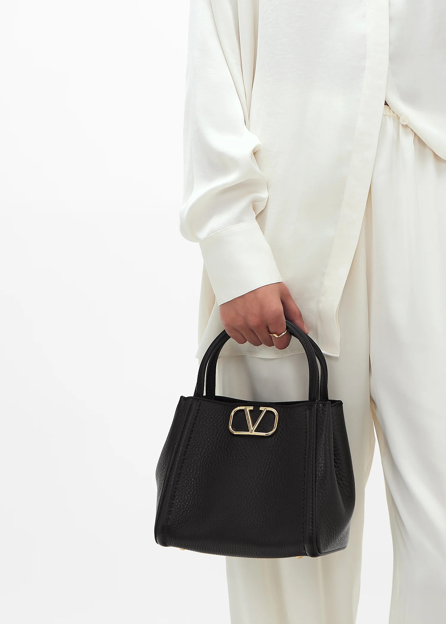 Alltime Small Handbag ın Grainy Calfskin