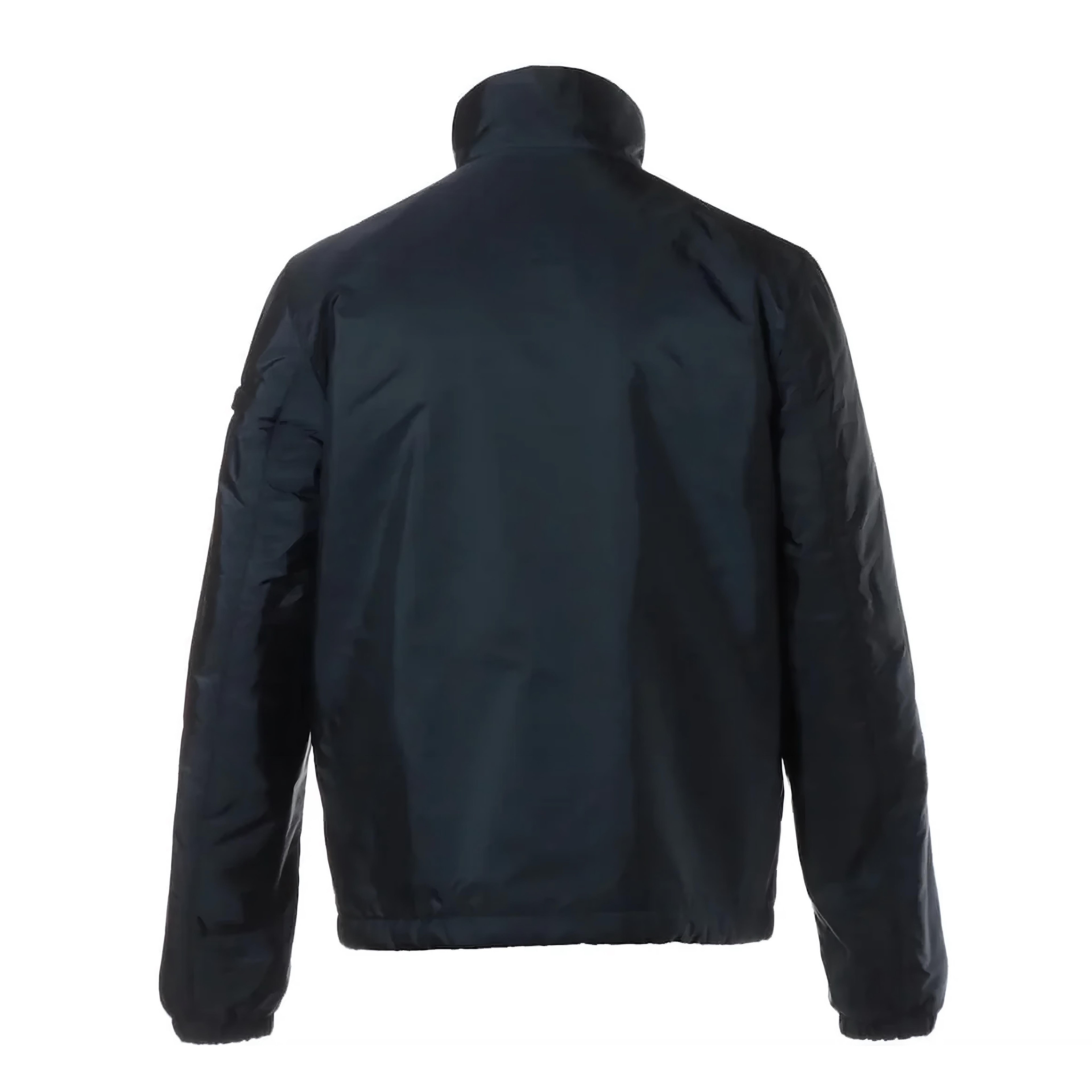 Re-Nylon Triangle Logo Jacket in Black