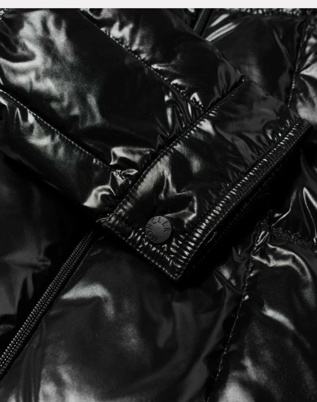 Tevel Parlak Kumaş Kaztüyü Erkek Mont