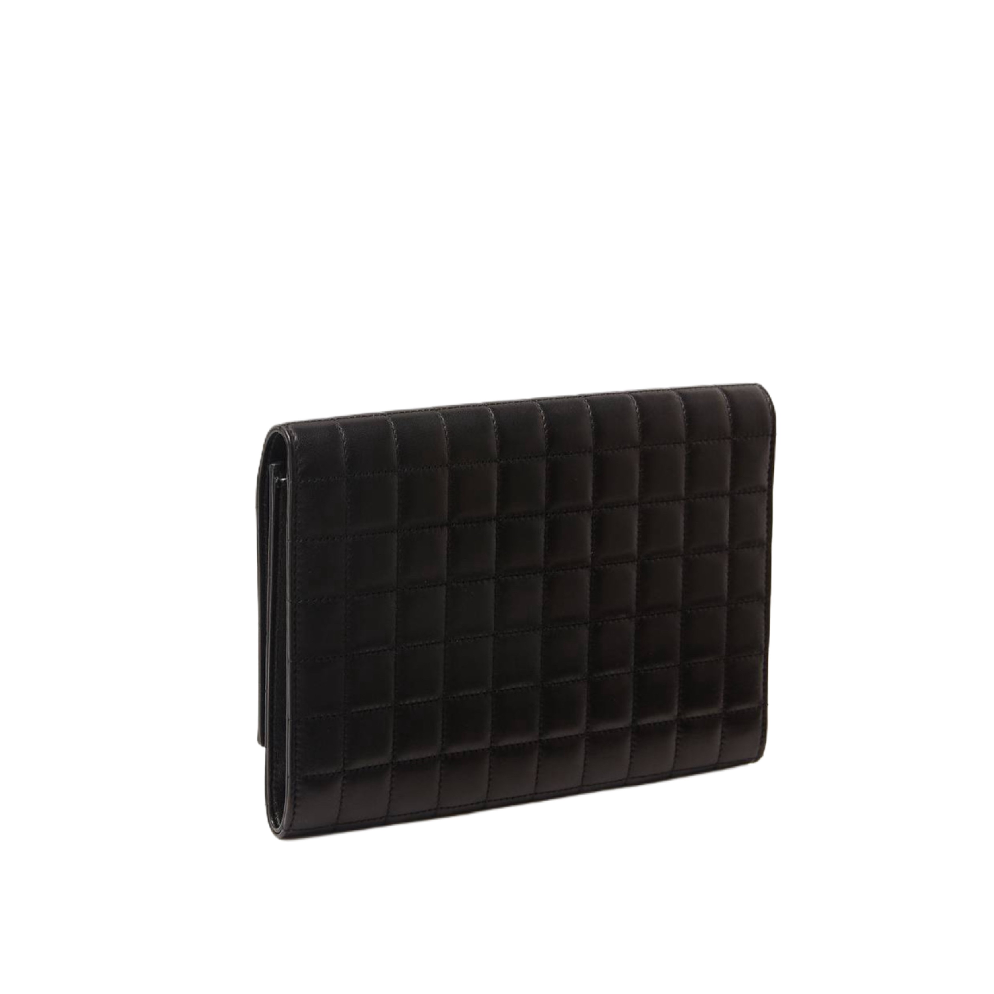 Cassandre Matelassé Leather Clutch