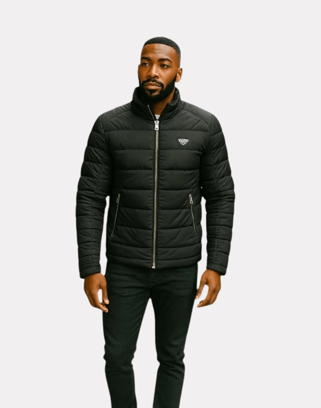 Quilted Re-Nylon Slim Jacket