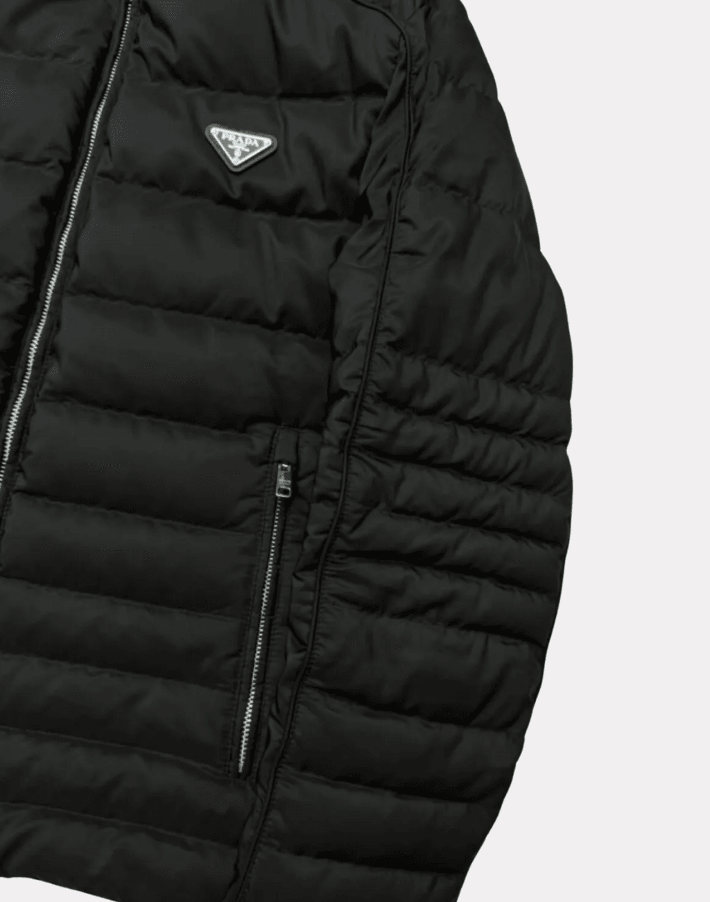 Quilted Re-Nylon Slim Jacket