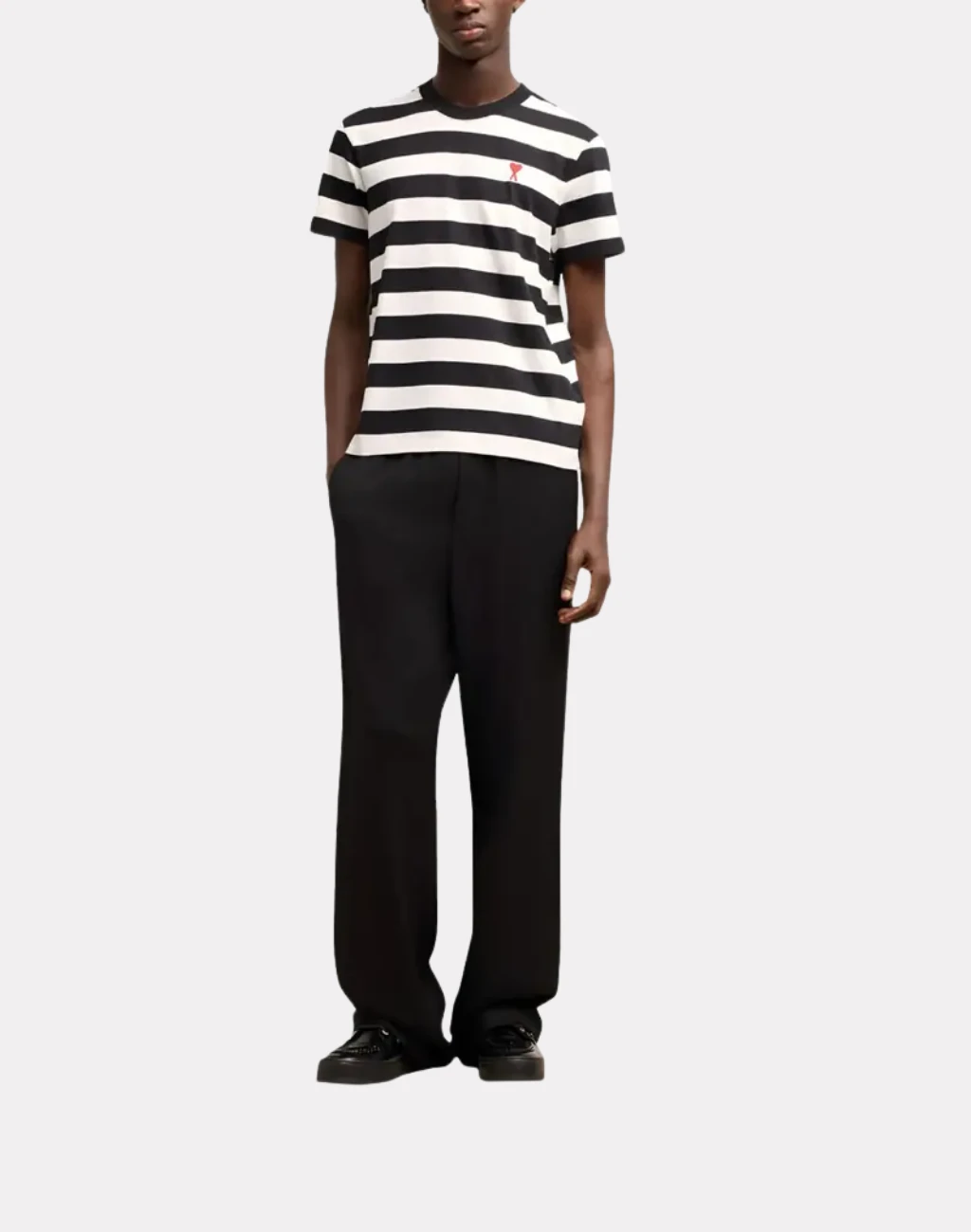 Ami De Coeur Striped Unisex T-shirt