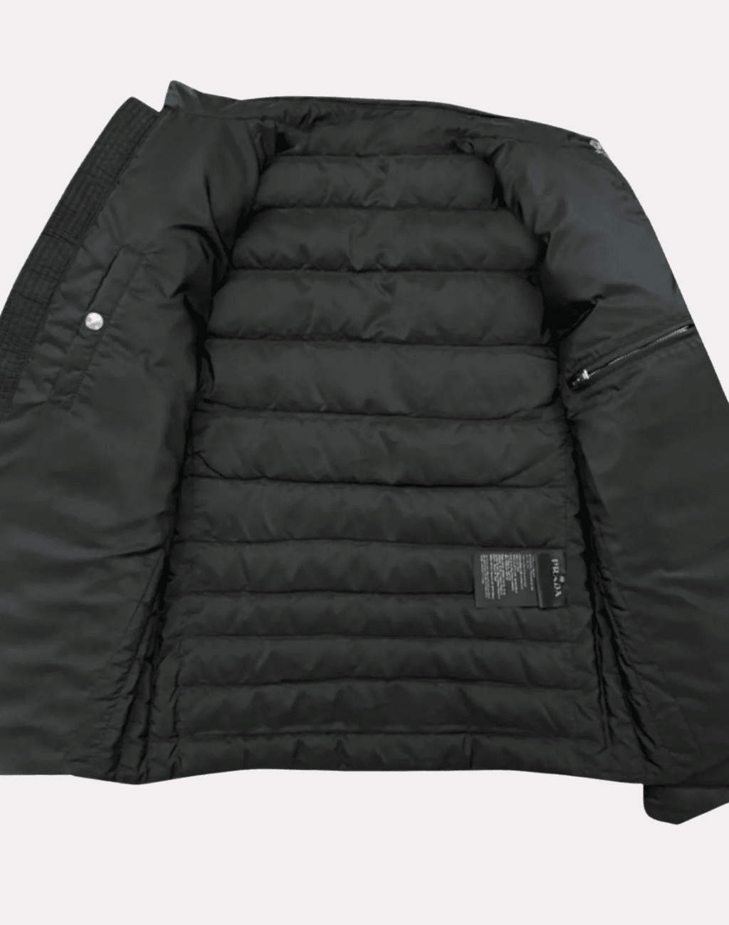Quilted Re-Nylon Slim Jacket