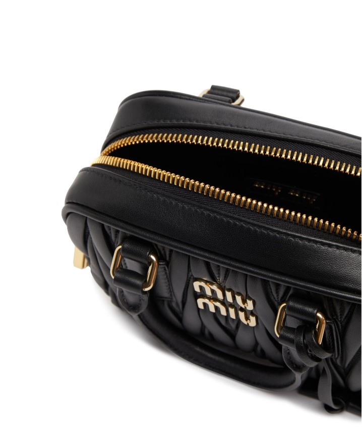 Arcadie matelasse nappa leather bag