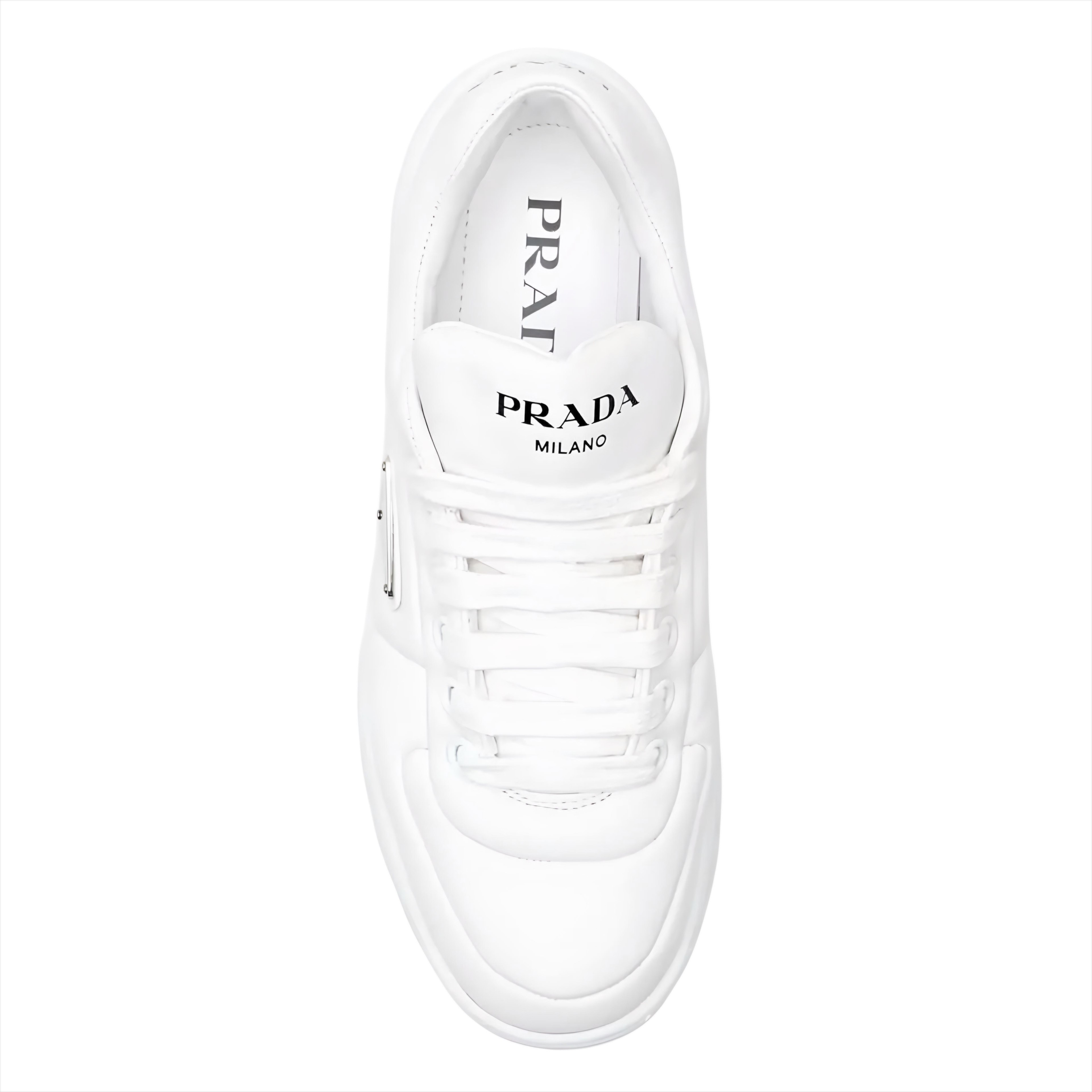 Padded Nappa Leather Sneakers