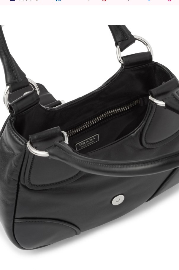 Moon padded nappa-leather mini bag