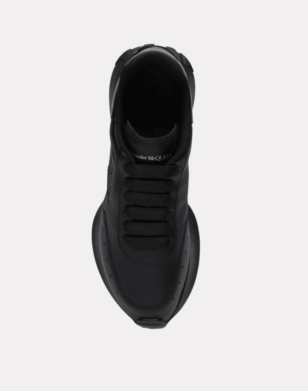 Yeni Taban Komple Deri Siyah Erkek Sneaker