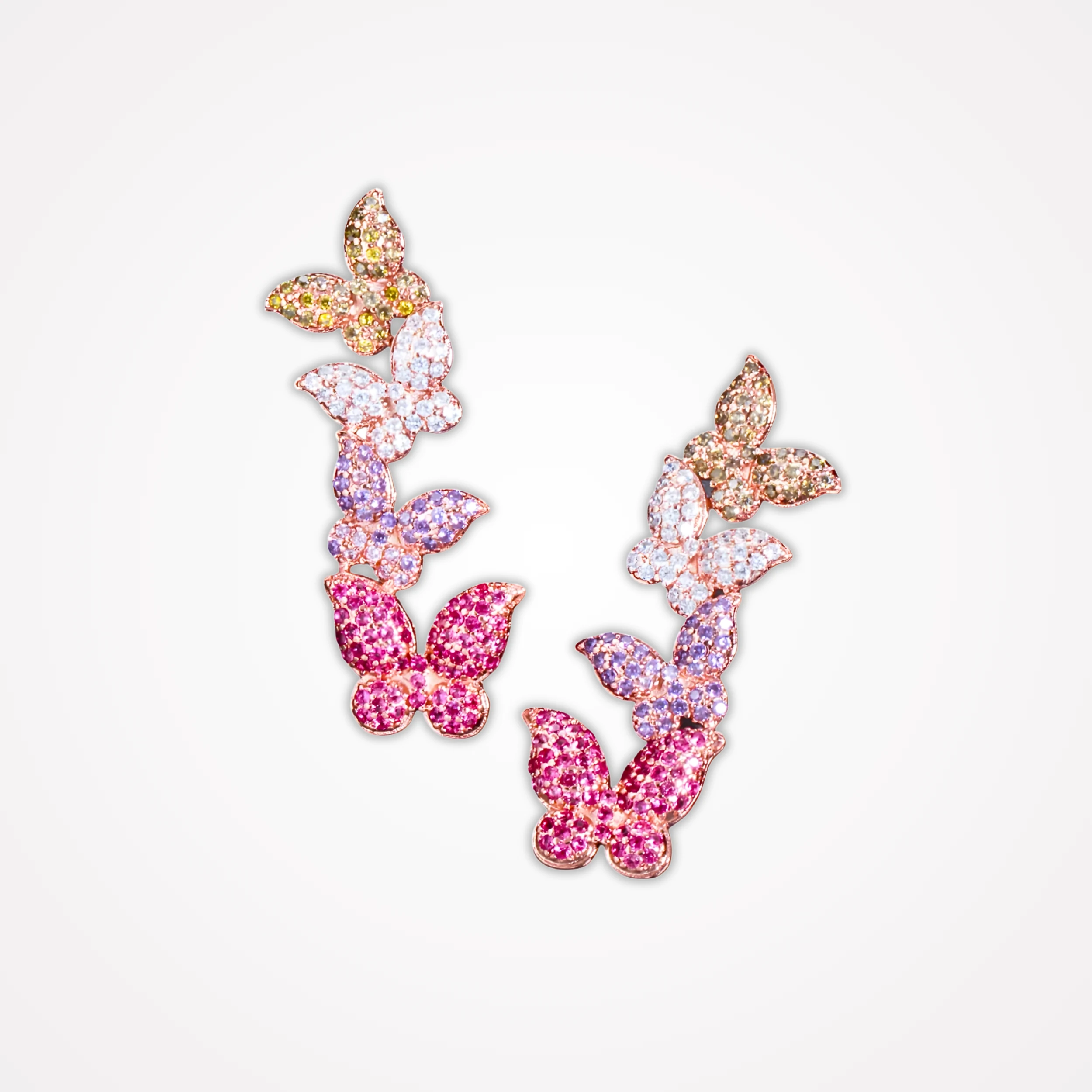 Miu Butterfly Zirkon Küpe