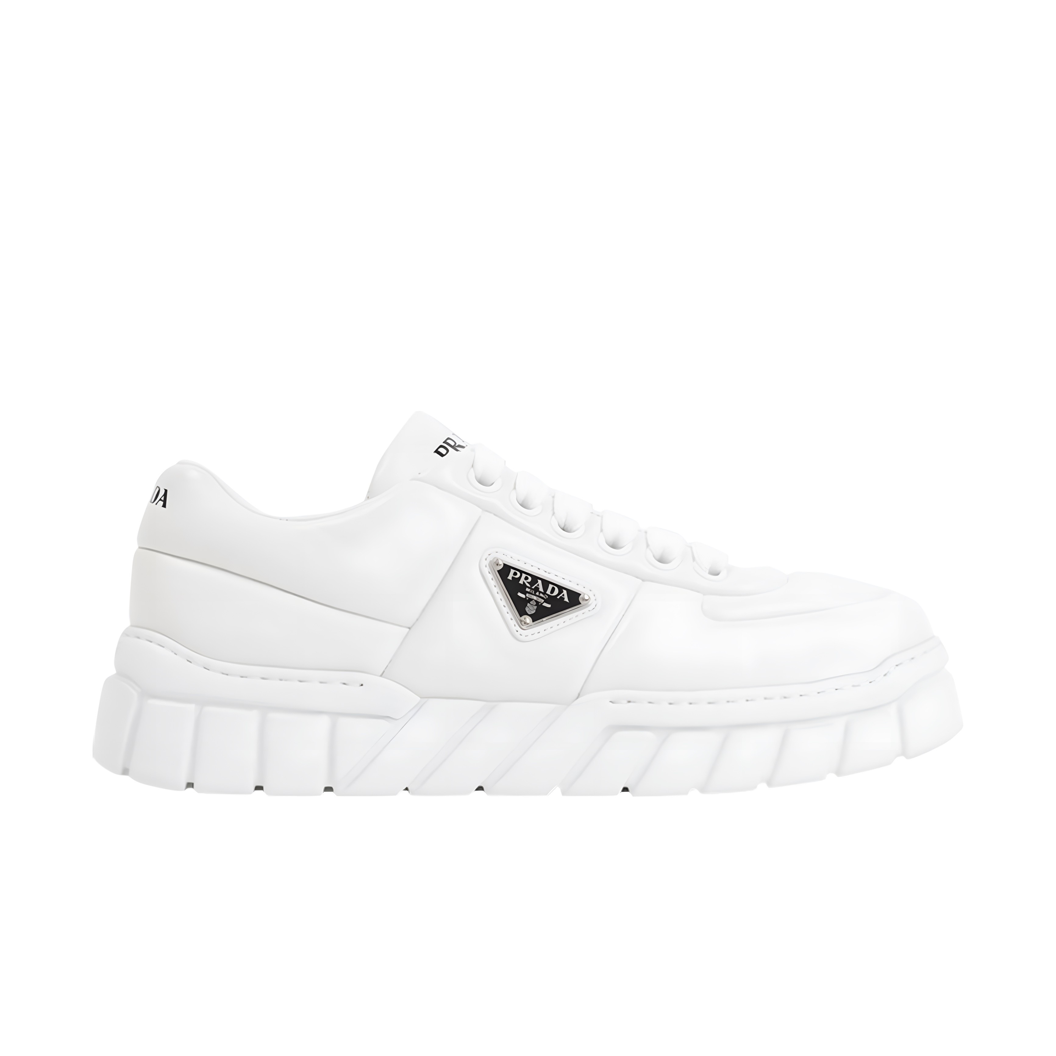 Padded Nappa Leather Sneakers