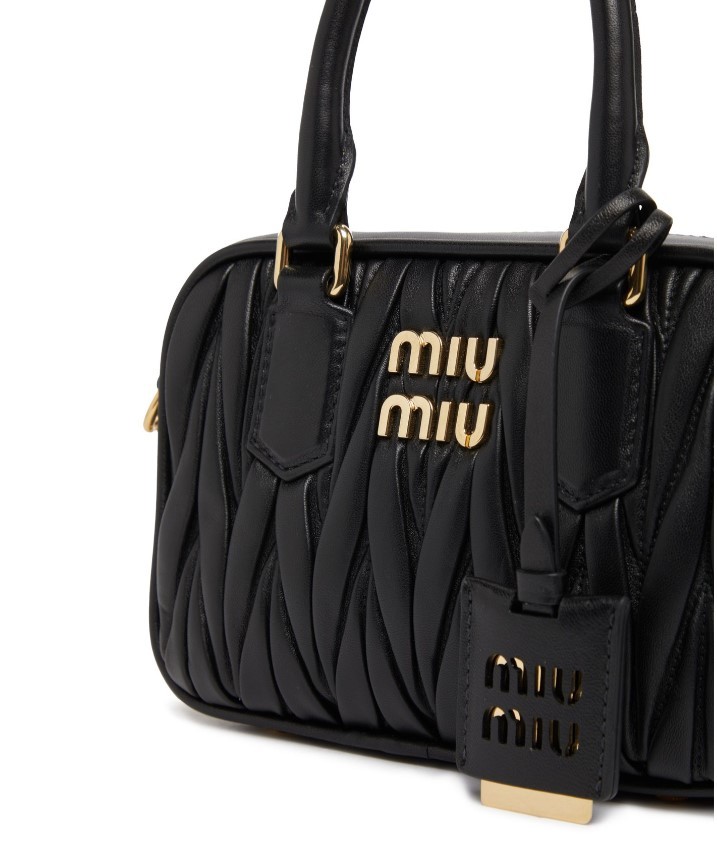 Arcadie matelasse nappa leather bag