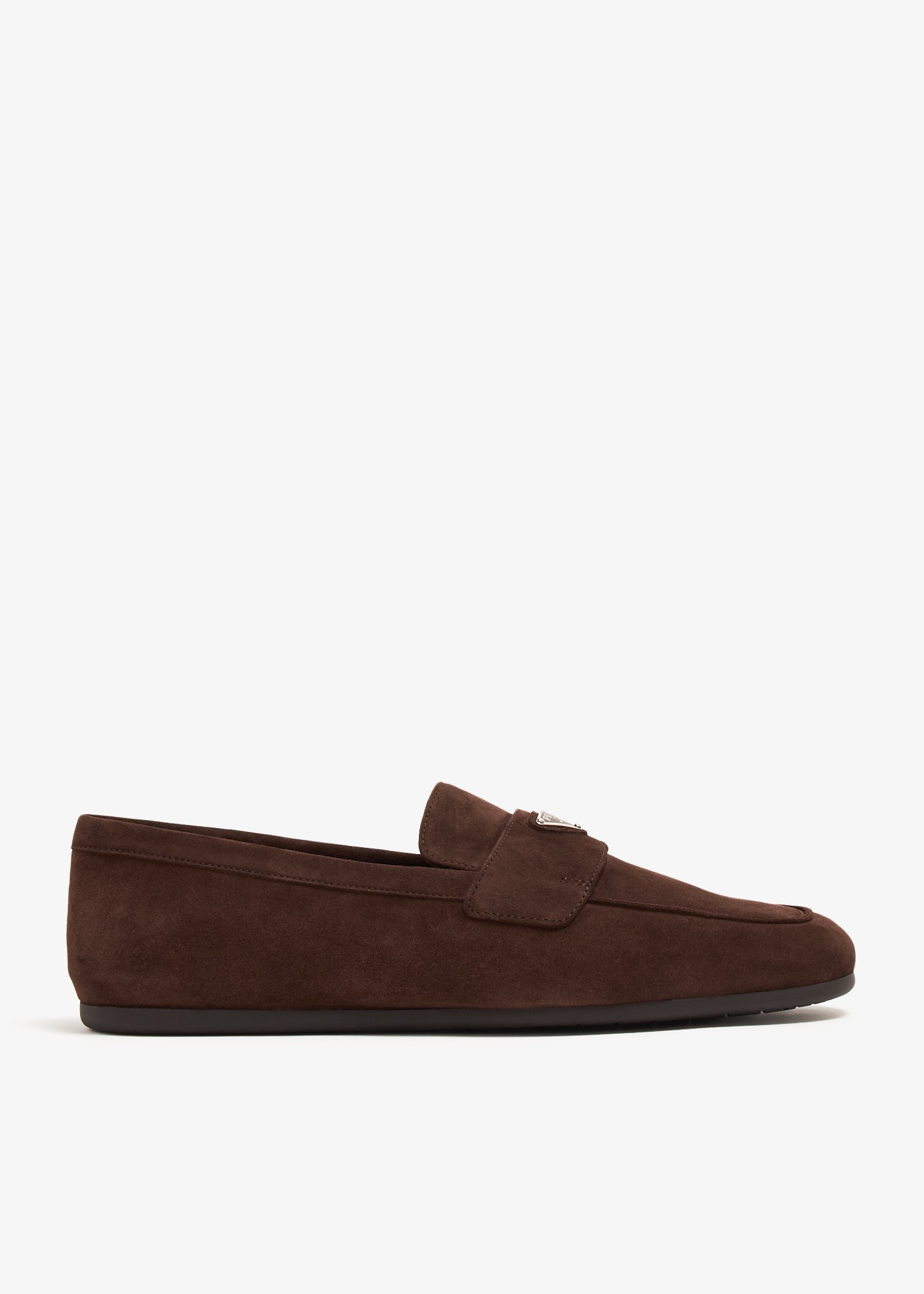 Kahverengi Süet Loafers