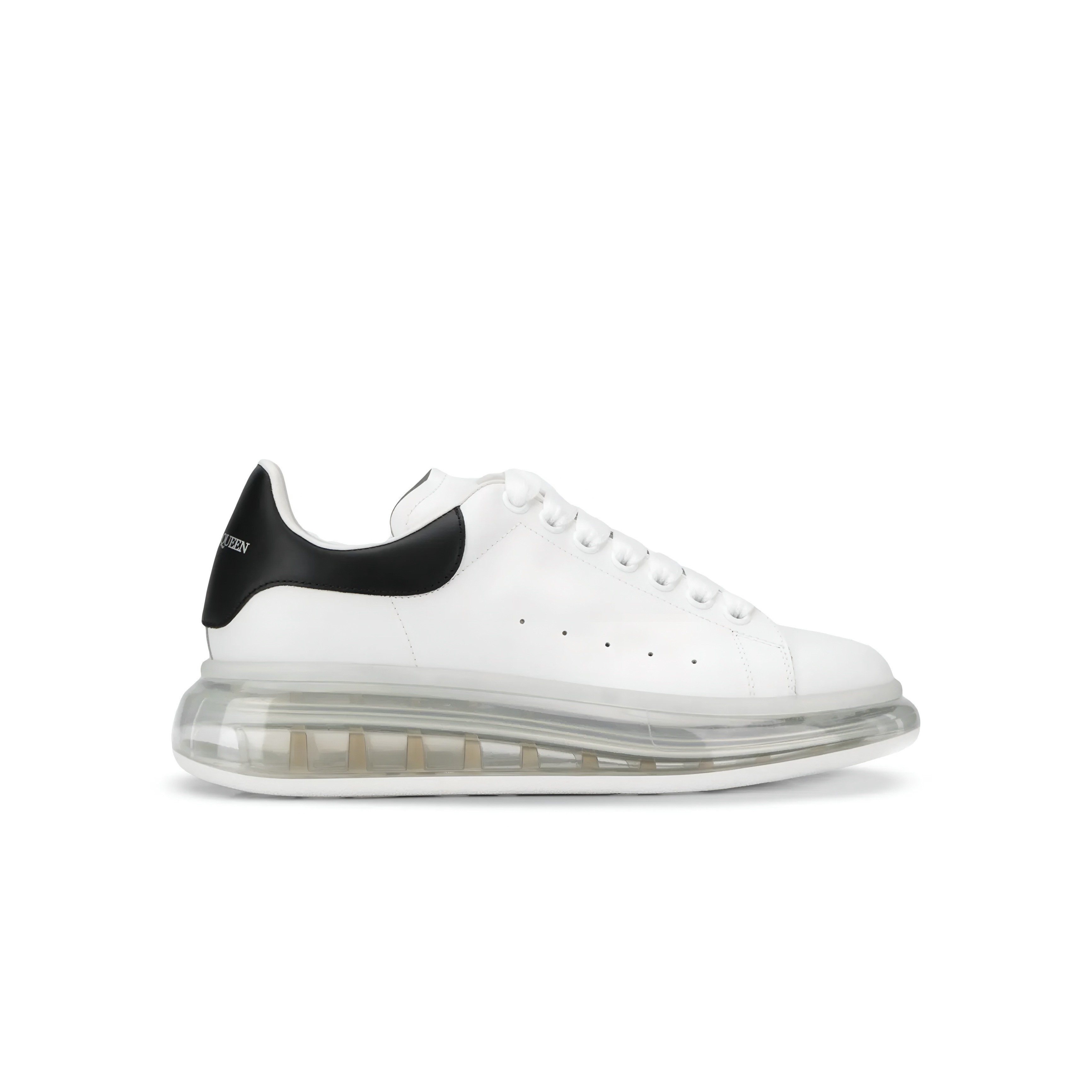Oversized Leather Platform Sneakers