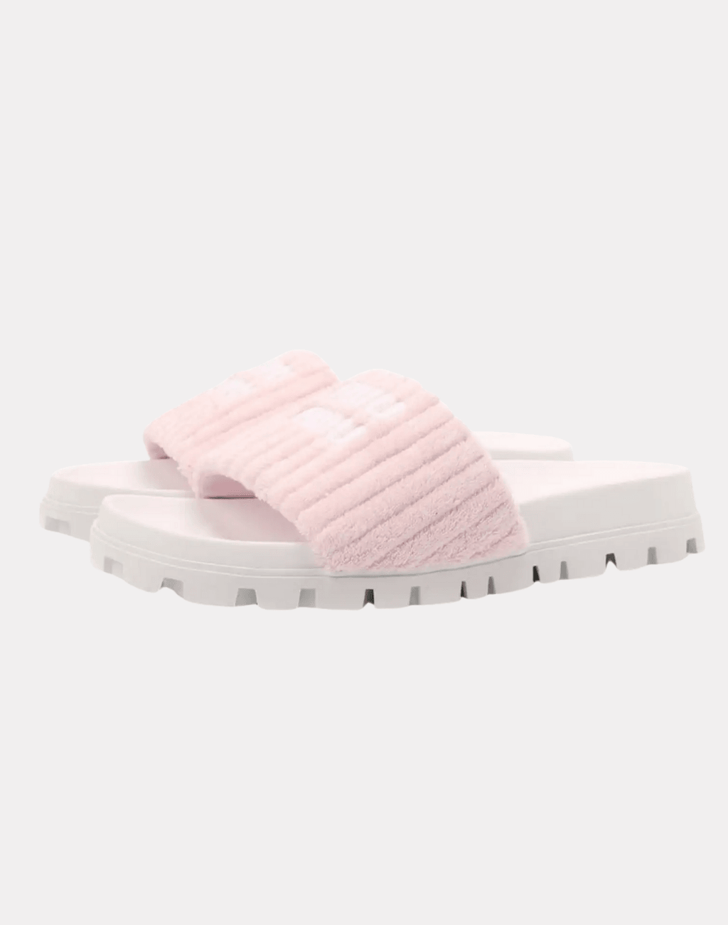 Pembe Terry Cloth Terlik