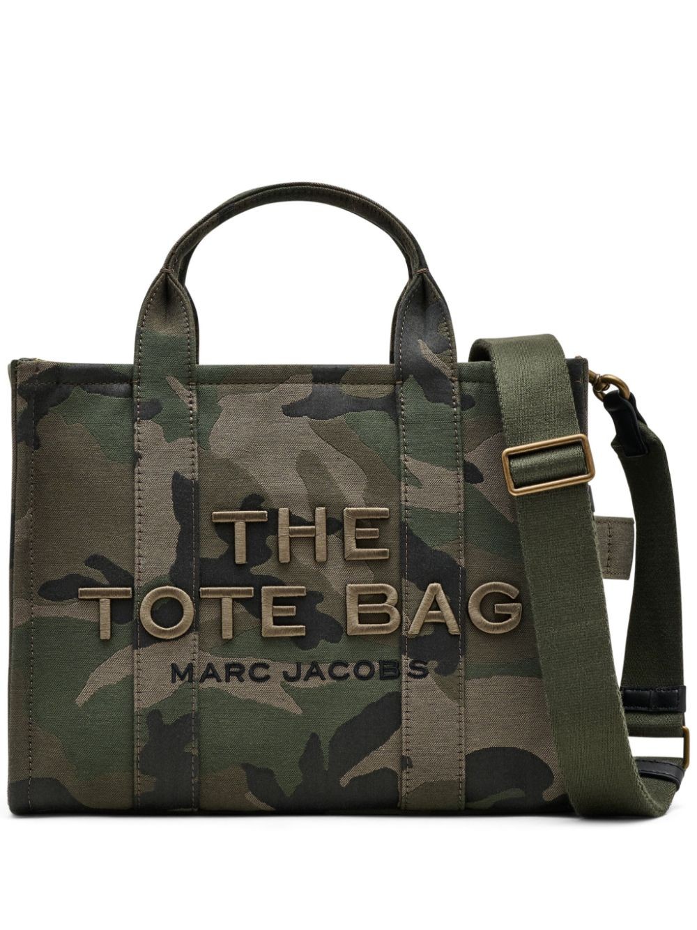 The Medium Camo Jacquard Tote Bag