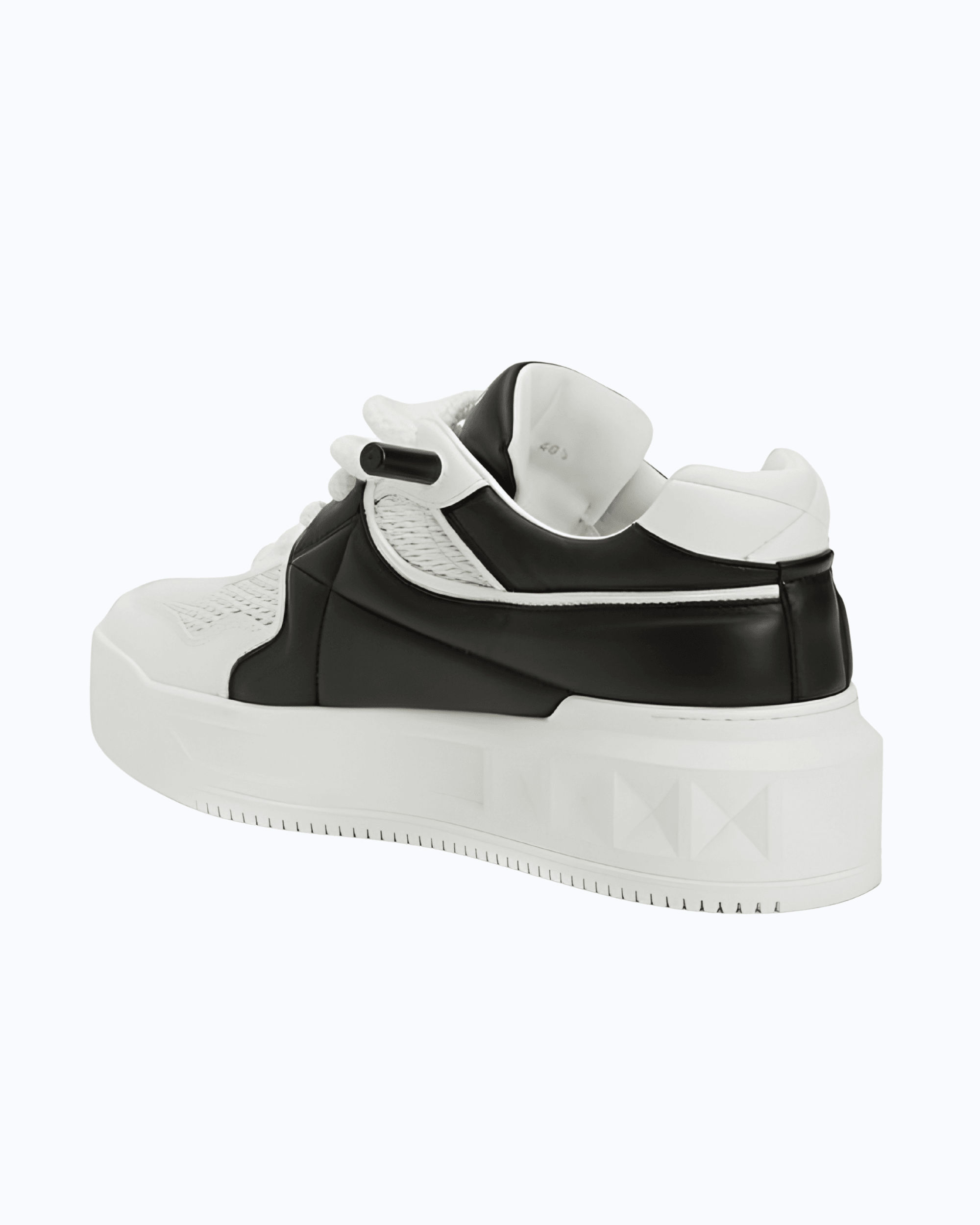 One Stud XL Siyah Beyaz Erkek Sneakers