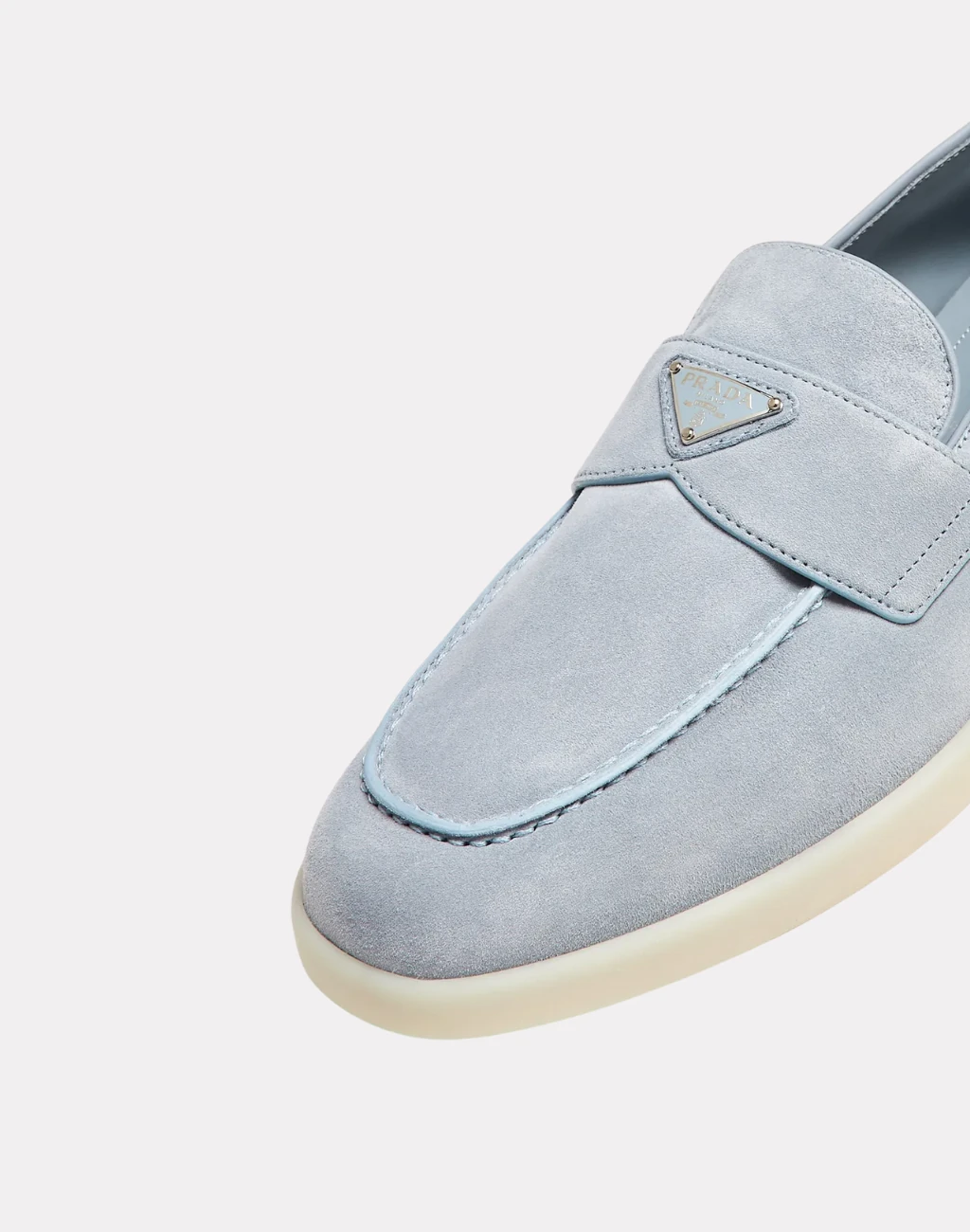 Metal Logolu Süet Erkek Loafer