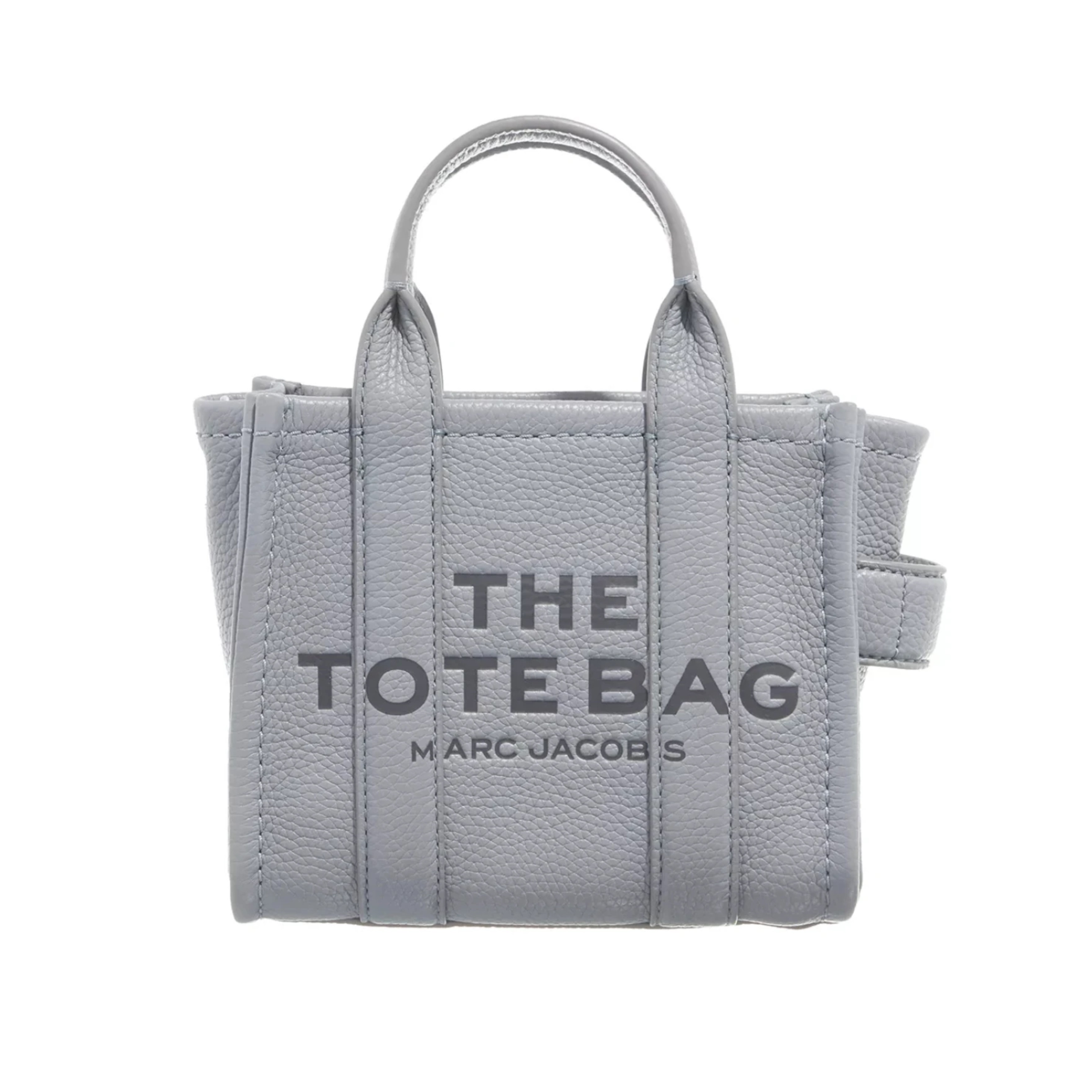 The Mini Leather Tote Bag - Gri