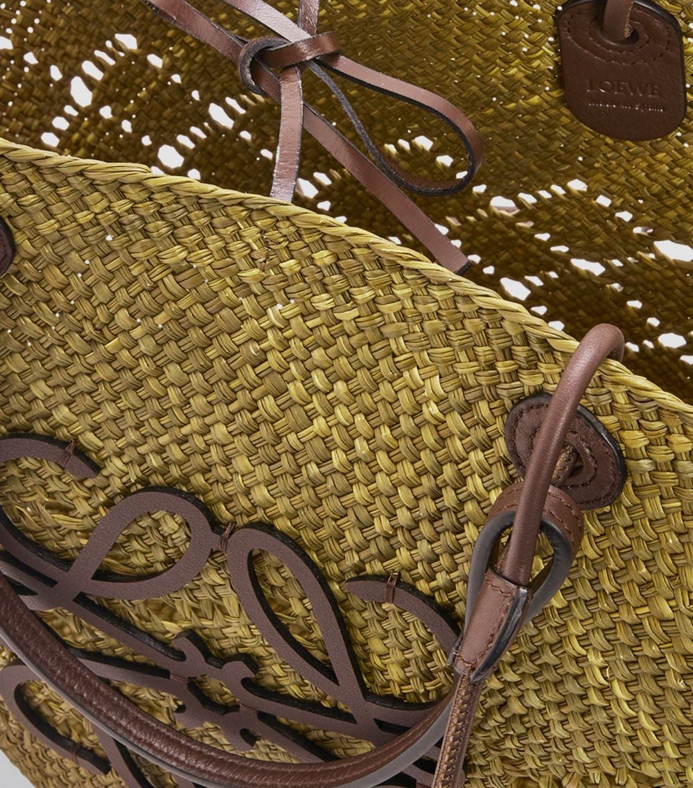 Loewe x Paula's Ibiza Large Woven Anagram Basket Bag