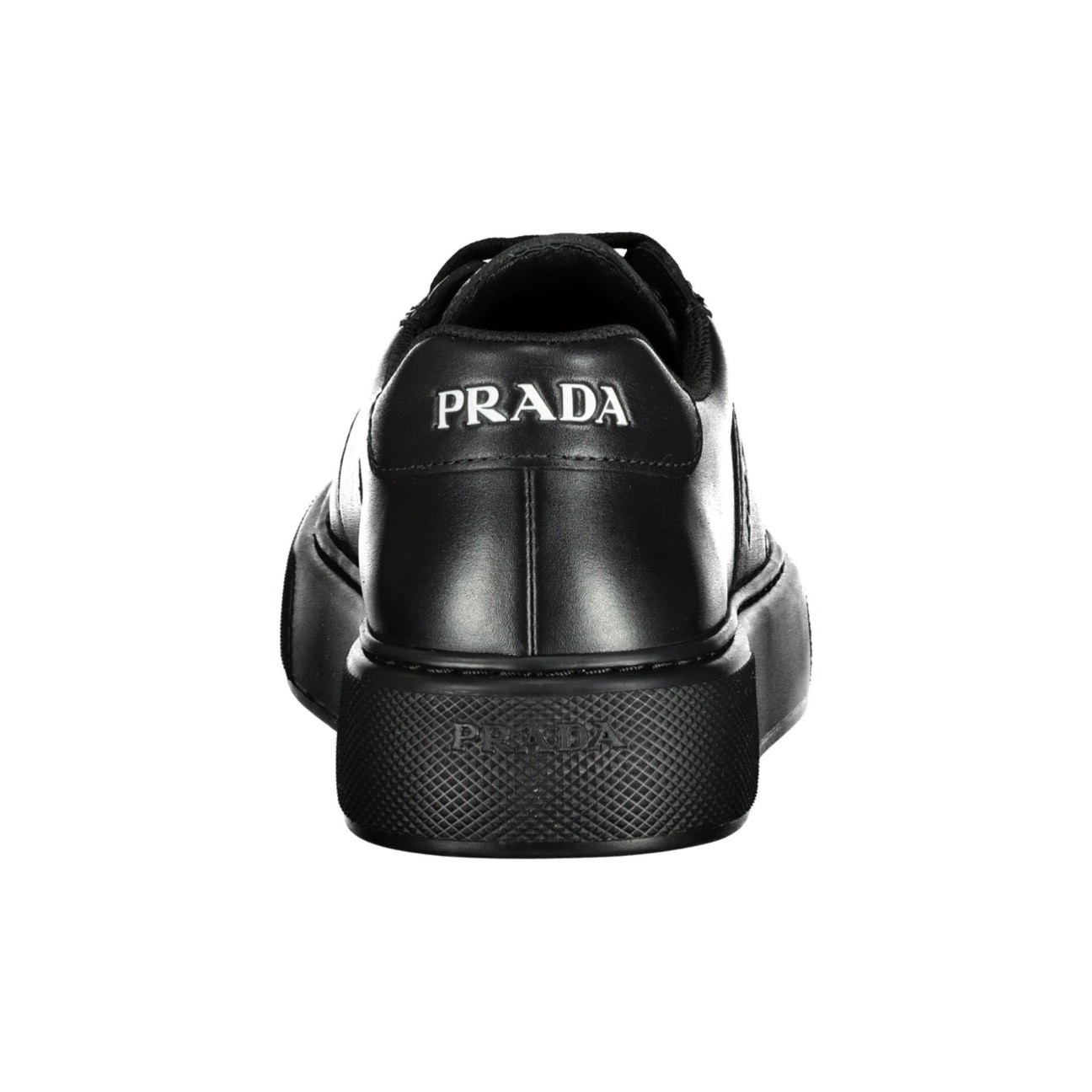 Prada Thick Sole Black Sneakers